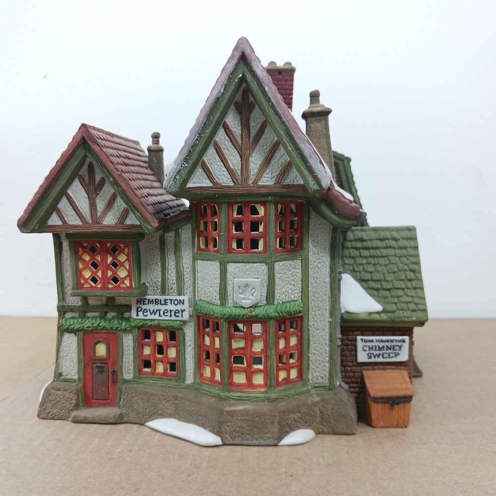 Dept 56 Dickens Village Hembleton Pewterer Heritage Village Series 5800-9